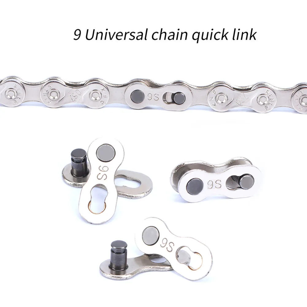 Bicycle Chain Connector Lock Quick Link Road Bike Buckle Joint Magic Buckle MTB Accessories Cycling Parts 6/7/8/9/10/11/12 Speed