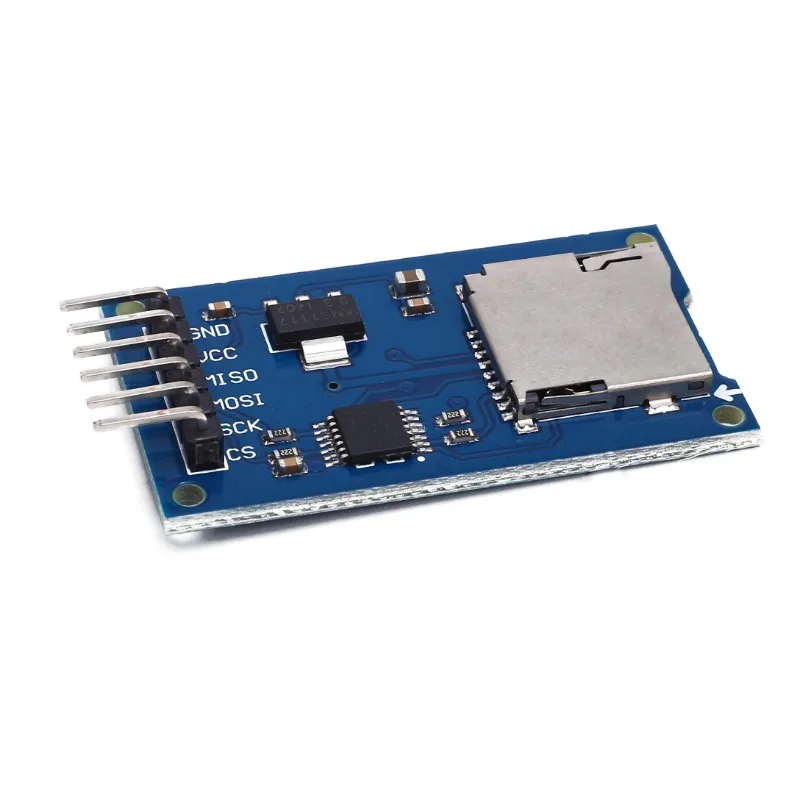 1-10pcs/lot Micro SD Card Mini TF Card Reader Module SPI Interfaces with Level Converter Chip for Arduino