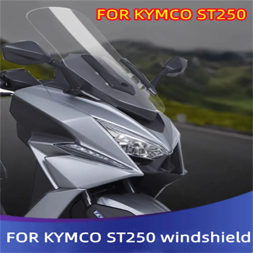 

Для KYMCO St250 st250 ST250 ST 250 модифицированное лобовое стекло и аксессуары для мотоциклов с приподнятым лобовым стеклом