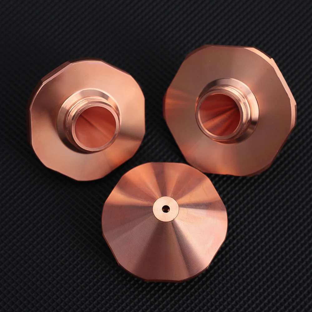 

10PCS Bodor Laser Nozzle D28 M11 D32 M14 Hexagonal Copper Nozzle Single Double Layer for Bodor Raytools WSX Fiber Laser Cutting