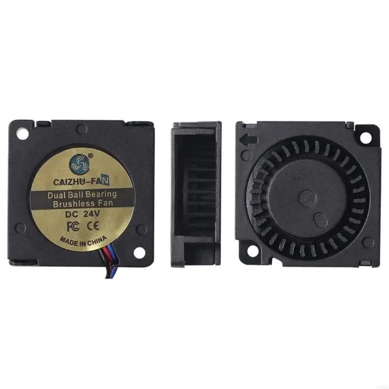 C90F SV08 3010 24V مروحة الكرة المزدوجة محمل المروحة ضوضاء منخفضة وتبريد سريع السرعة 15000 دورة في الدقيقة لطابعات المعدات