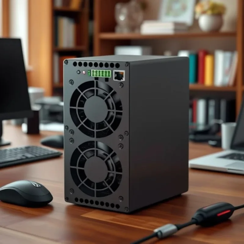 Goldshell Mini Doge III خادم التعدين المنزلي مخزون جاهز صامت LTC DOGE 1200 واط مصدر طاقة Bitmain Antminer S19 pro Support