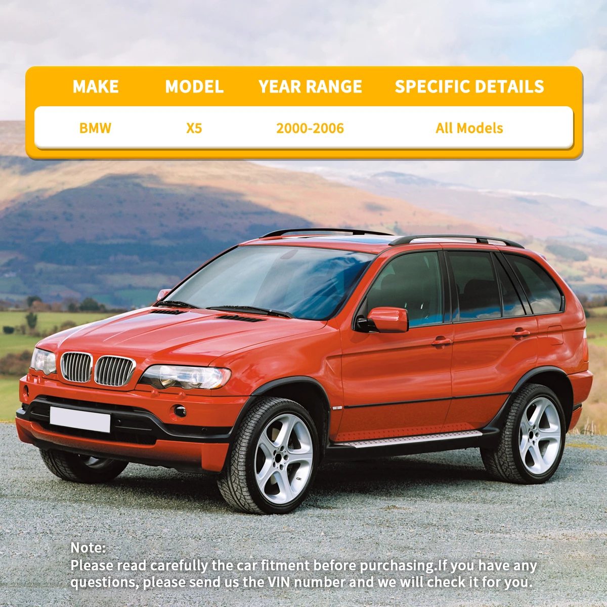 Boccole di collegamento integrale sospensione bracci di controllo Svenubee 8 pezzi per BMW X5 E53 2000 2001 2002 2003-2006 33321095414 33326770748