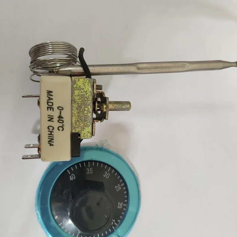 تخليص المخزون 16A250V مقبض قابل للتعديل التحكم في درجة الحرارة التبديل 0-40 درجة الثلاجة الفريزر المأكولات البحرية بركة درجة الحرارة