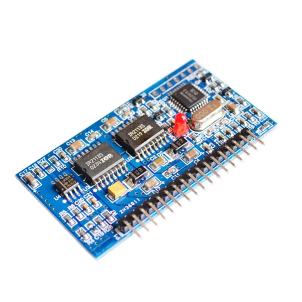 Inversor de onda sinusoidal pura de 5V DC-AC, placa de controlador SPWM EGS002, oscilador de cristal de 12Mhz, módulo de conducción EG8010 + IR2113