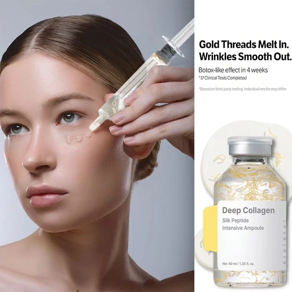Silk Peptide Intensive Lifting Ampoule |Anti-Aging Serum For Face With Collagen & 30 Peptide Complex  Skin Tightening & Firming, image 6