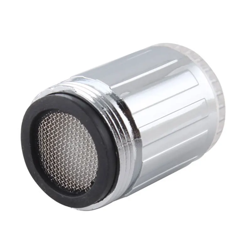 1Pc LED Water Faucet Glow Light Water Faucet Tap Automatic 7 Colors Change