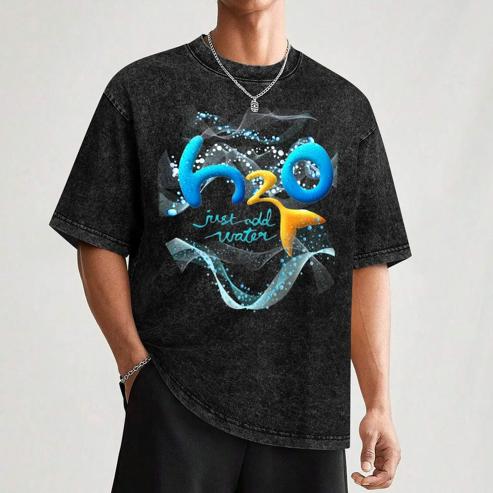 H2O Just Add Water T-Shirt Basic Cotton T-Shirt