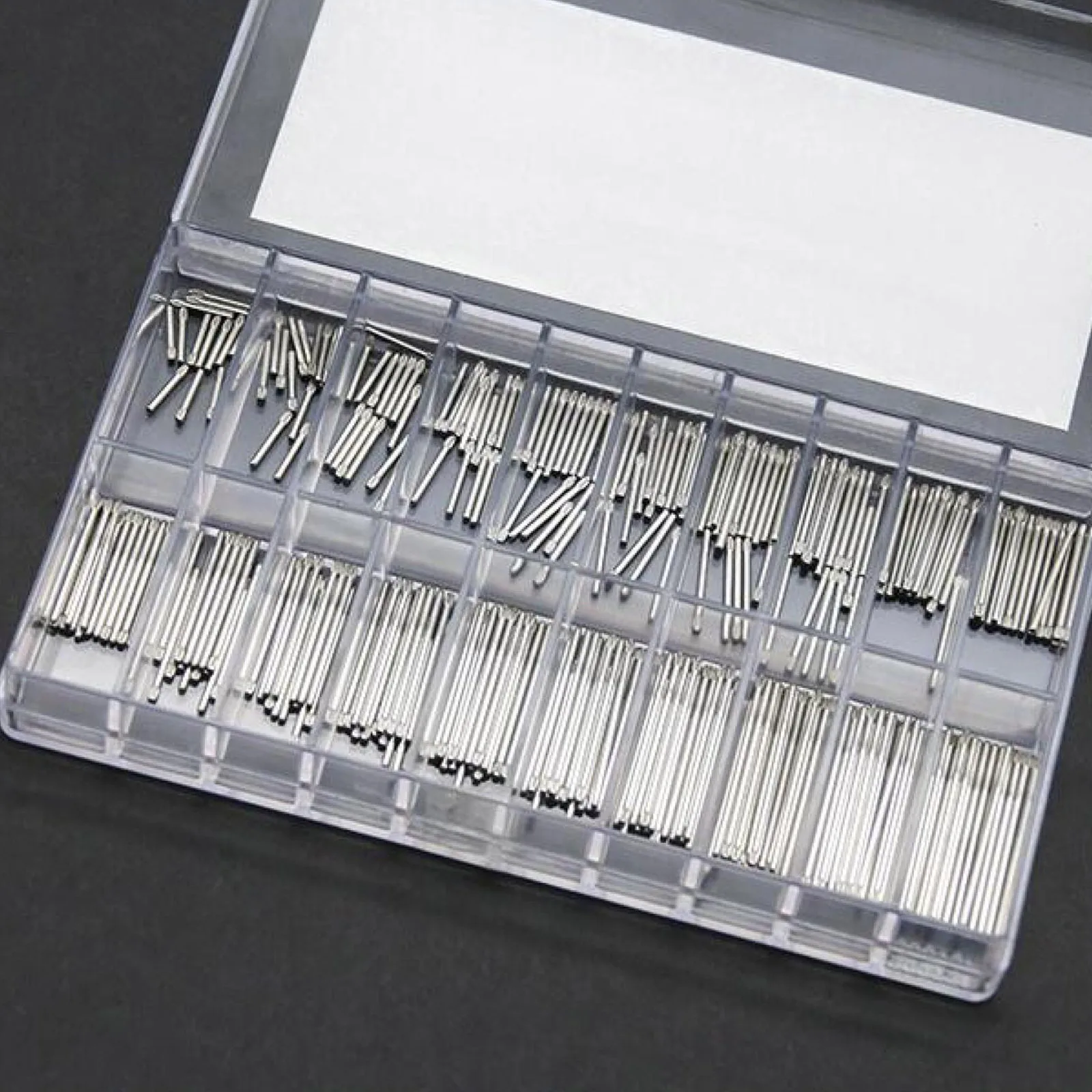 300PCS 8-27mm Stainless Steel Watchband Split Pins Watch Connecting Pins Bracelet Link Pin Cotter Bar Assortment Accessories