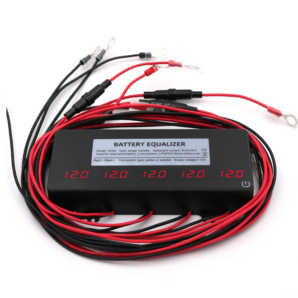 Charge Balancing Energy Transfer Device Battery Management High Compensation Current Reverse Protection Function