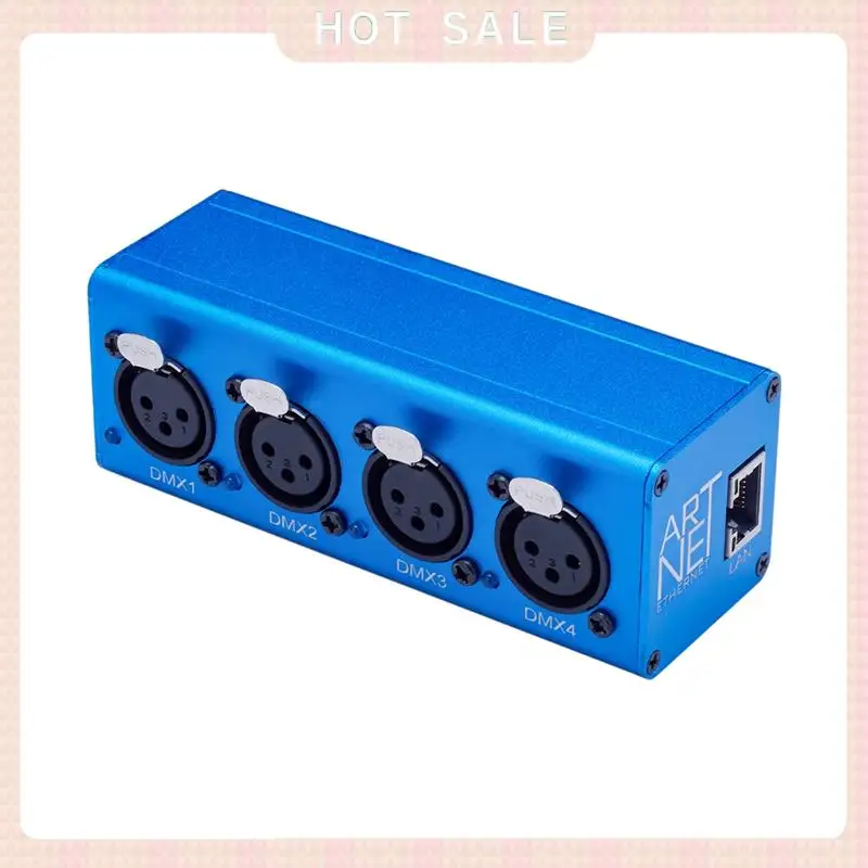 24-Hour Delivery Artnet MINI 4 Universe 2048 Ethernet DMX512 Lighting Controller Interface Disco With MA2