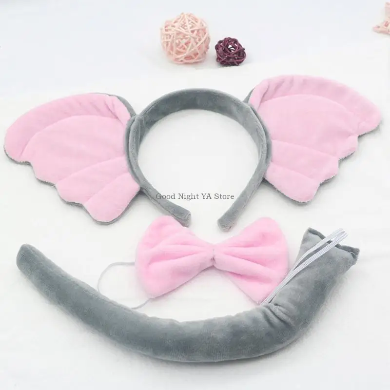 

Animals Elephant Ears Hairbands Suitable for Cosplay Party Accessory