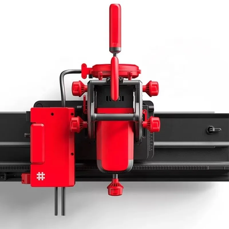 

3600mm Large Slab Tile Cutter 45 Degree Chamfer Portable Track Dust-free Granite Stone Miter Vertical Tile Cut Machine