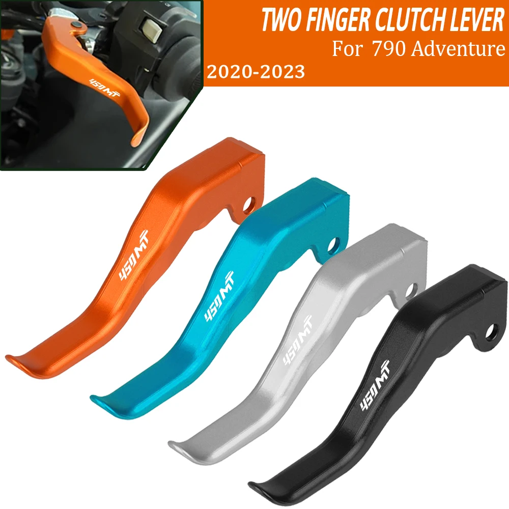 

For CFMOTO 800MT 450SR 450MT 800 450 MT SR N39° 800NK NK 2022 2023 2024-2026 Easy Pull TWO finger shorty stunt clutch levers