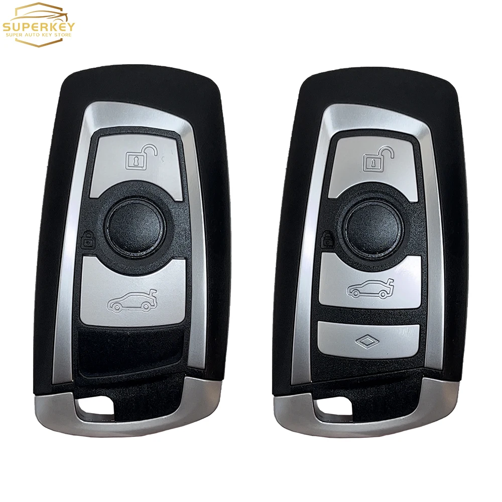 SUPERKEY obudowa pilota z kluczykiem samochodowym Fob do BMW F serii 3 5 7 serii 2009 - 2016 E90 E92 E93 X5 F10 F20 F30 F40 YGOHUF5662