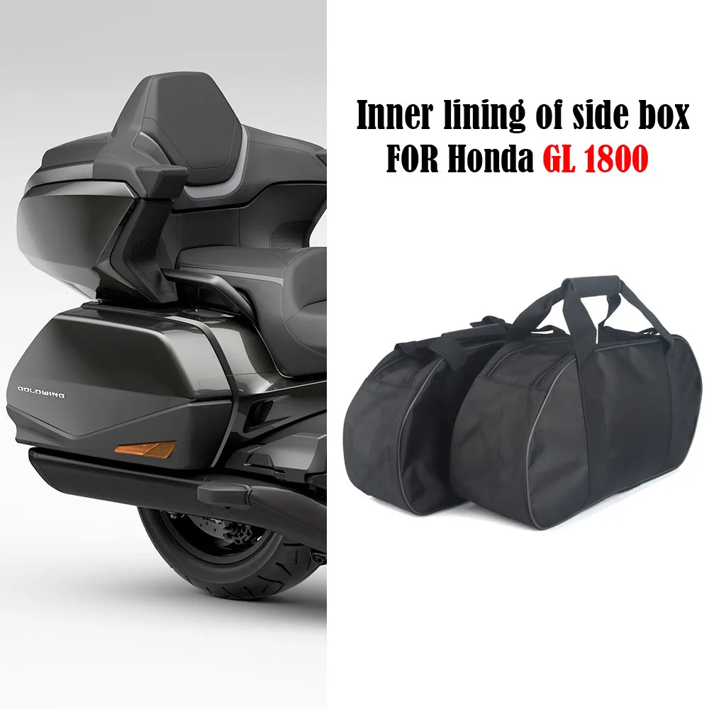 New Accessories For Honda Goldwing GL1800 F6B GL1800 2018+UP Motorcycle Side Luggage Bags Black Inner Bags