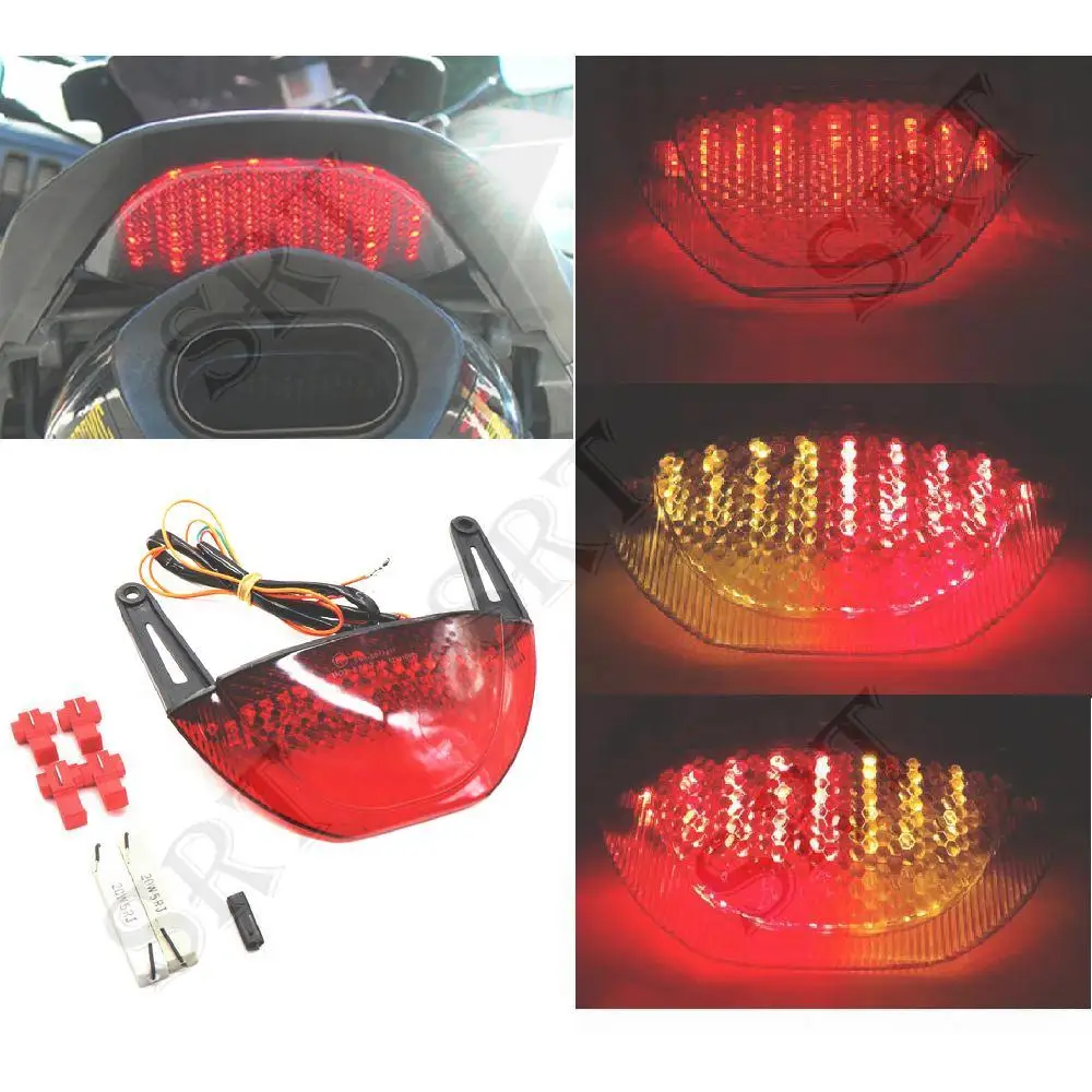 

For Honda Motorcycle Accessories Rear Tail Light Brake Turn Signal Integrated LED Taillight CBR600RR CBR 600RR ABS 2007-2012