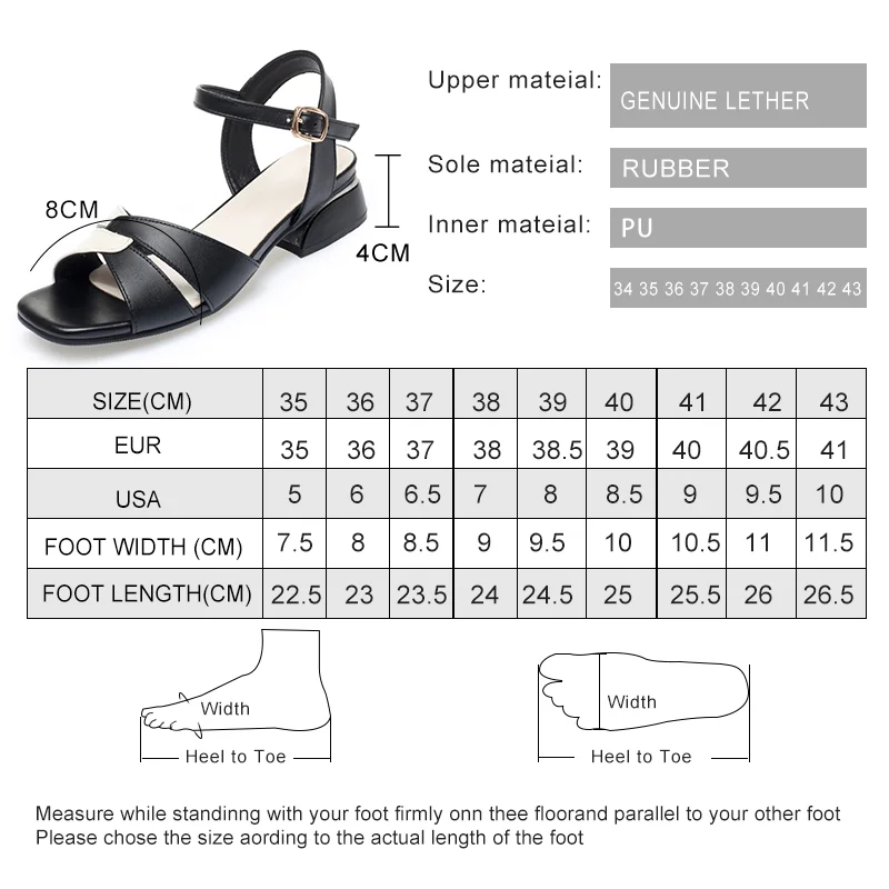 AIYUQI Sandals Women Genuine Leather 2024 New Fashion Women\'s Summer Sandals Mixed Color Large Size 41 42 43 Women\'s Sandals