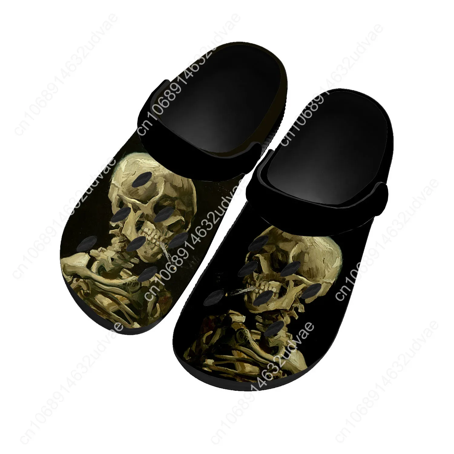 

Van Gogh Sandals Women Teenager Home Fashion Water Shoe High Quality Garden Breathable Summer Comfort Beach Hole Slippers