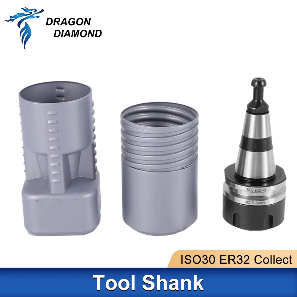 ISO30 ER32 45L 50L 60L Tool Holder high Precision ISO Stainless Collet Chuck For CNC Router Milling Machine 30000RPM ATC Spindle