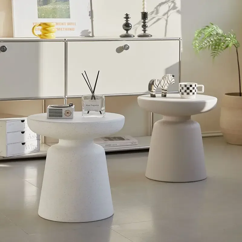 Mushroom Ins Tea House Uses Simple Living Room Side Table and Bedroom Small Apartment Nordic Plastic Small Tea Table