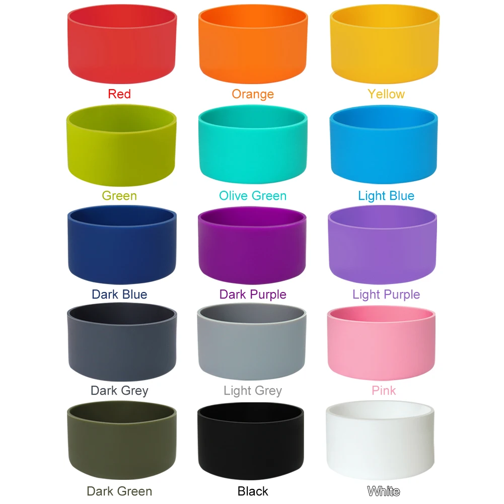 Silicone Boot Anti-Slip Protective Sleeve Bottom Cover Protective Bottom Base For Owala 32oz  Anti Slip Water Bottle
