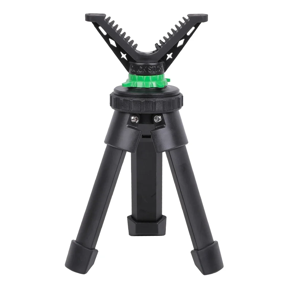 

for T05 Mini Size Hunting Shooting Tripod Rest Rapid Base 360degree Rotating V Yoke Stick Field pod for Rilfe Stand Pod Rack