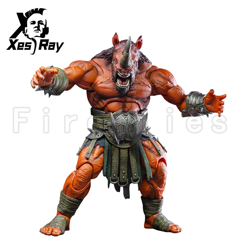 1/12 9inches XesRay Fight For Glory Action Figure Combatants Ketuta The Big Horn Anime Model For Gift