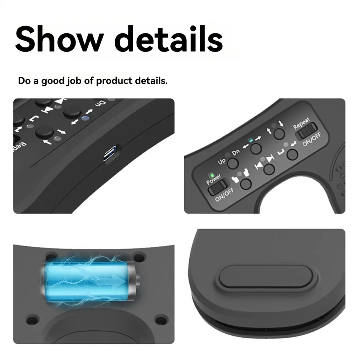 【~ New Y24A】Double Foot Switch Pedal Keyboard Mouse Nonslip Foot Pedal Switch Bluetooth Piano Practice Page Turner Triple Mode