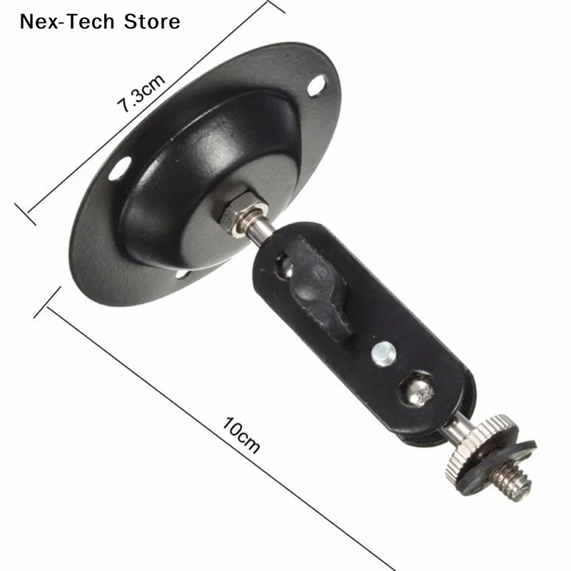 [NT]Black Wall Mount Bracket Installation Monitor Holder Camera Mount Support Security Rotary CCTV Surveillance Camera Stand[NT] view 5