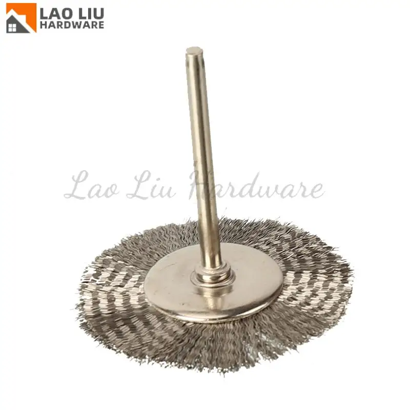 

Стальная проволочная щетка, вращающийся инструмент, электрическое сверло Dremel, полировка, шлифовальный круг, Т-образная щетка, аксессуары