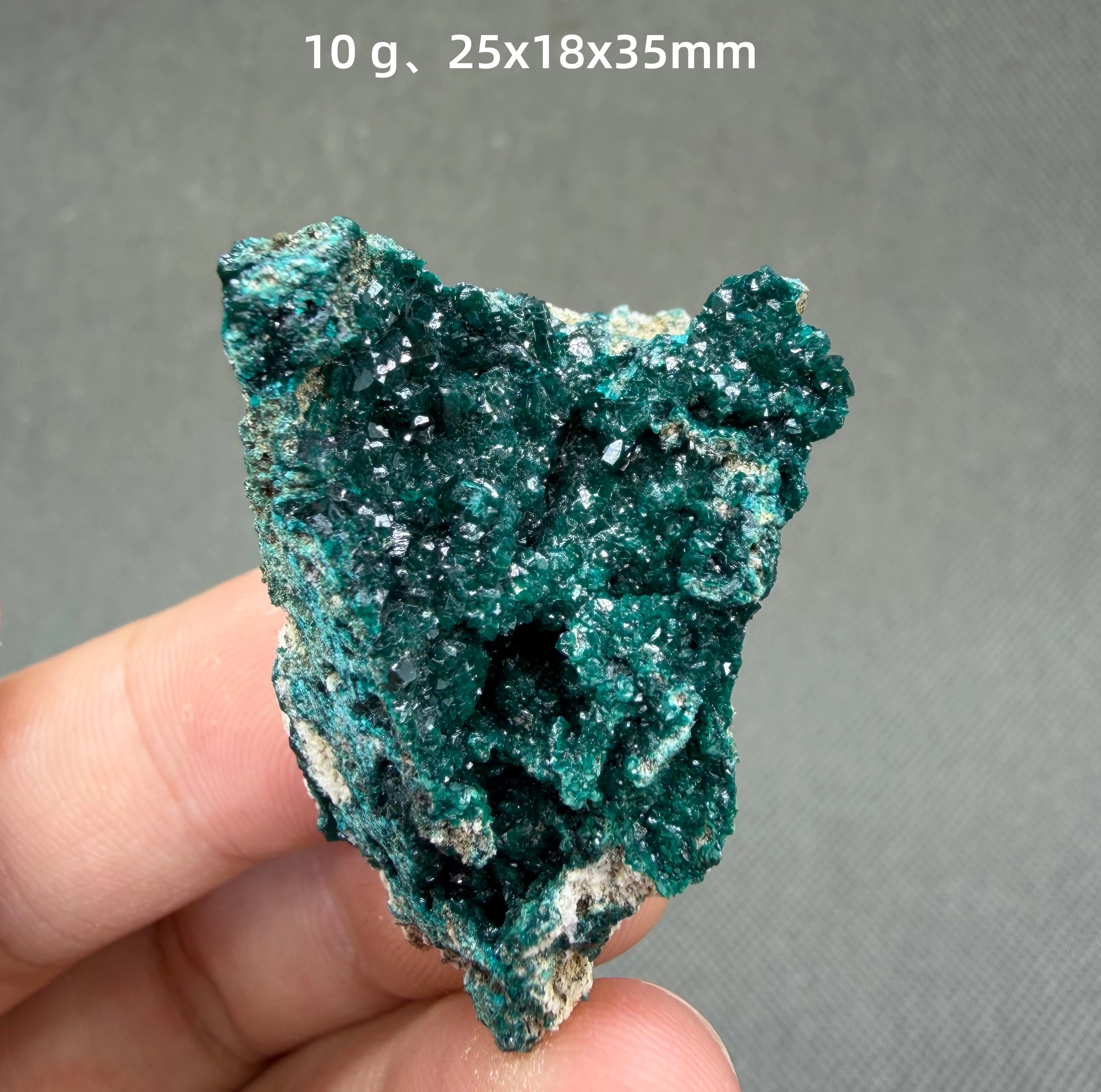 Natural Large crystals Veszelyite Crystal Cluster Mineral Specimen