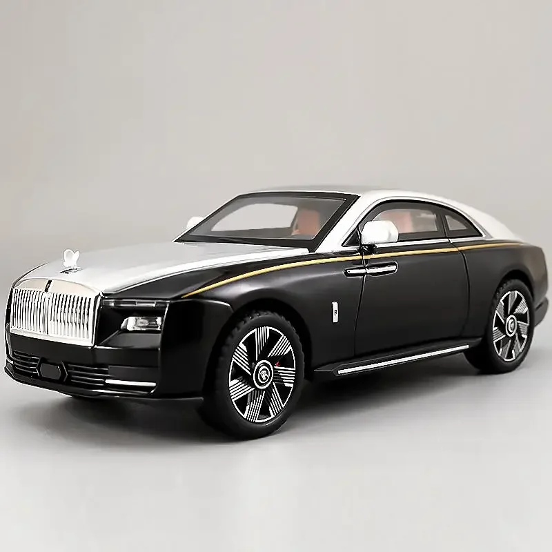 1:24 Rolls Royce Spectre Starlight Headliner Alloy Diecasts & Toy Model Vehicles Car Model Sound and light Collection Kids Toy