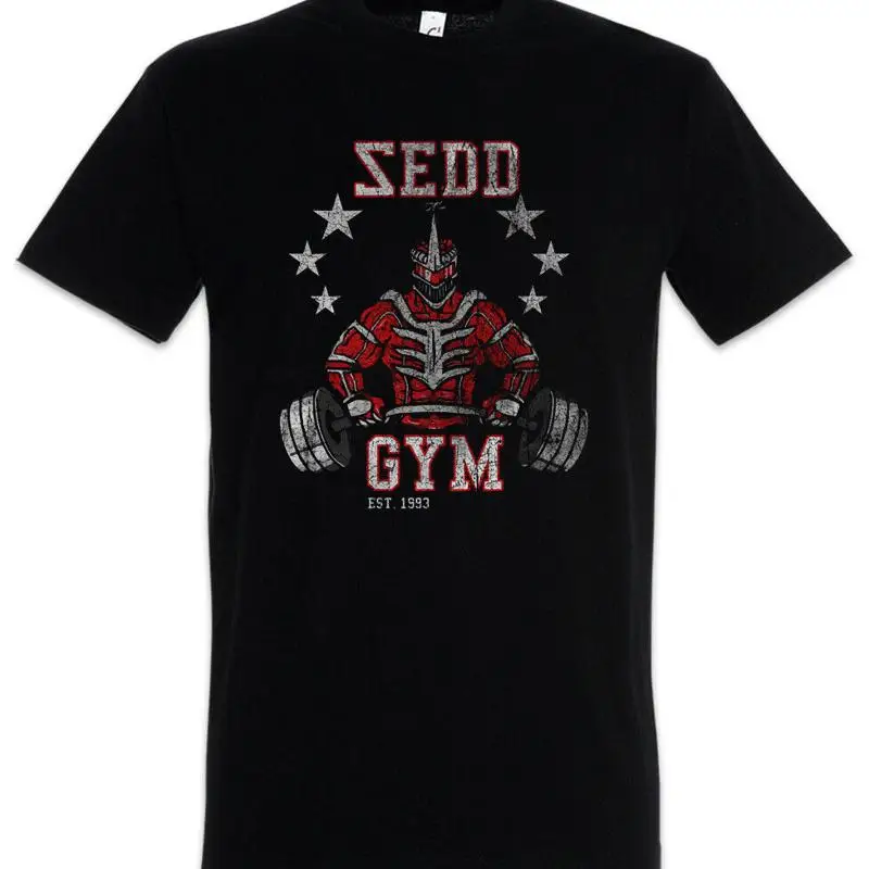 Футболка Sedd Gym Power Fun Train Ganinz Pump Rangers для тренировок по тяжелой атлетики