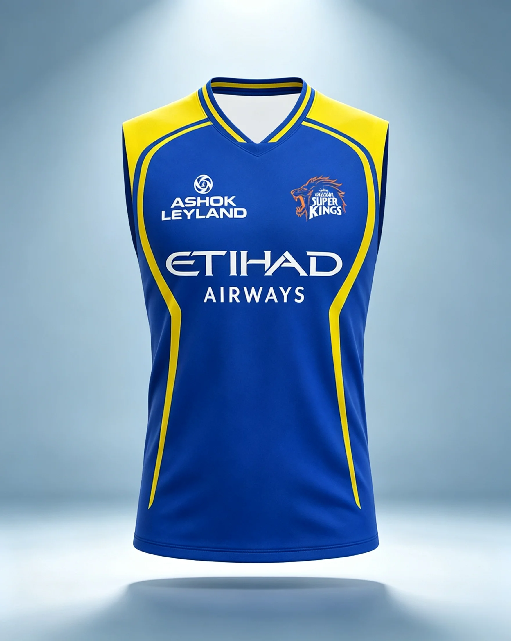 2026 India Chennai Super Kings Cricket Jersey Men's Women's Summer Sports Vest Breathable Quick Drying Streetwear Clothing