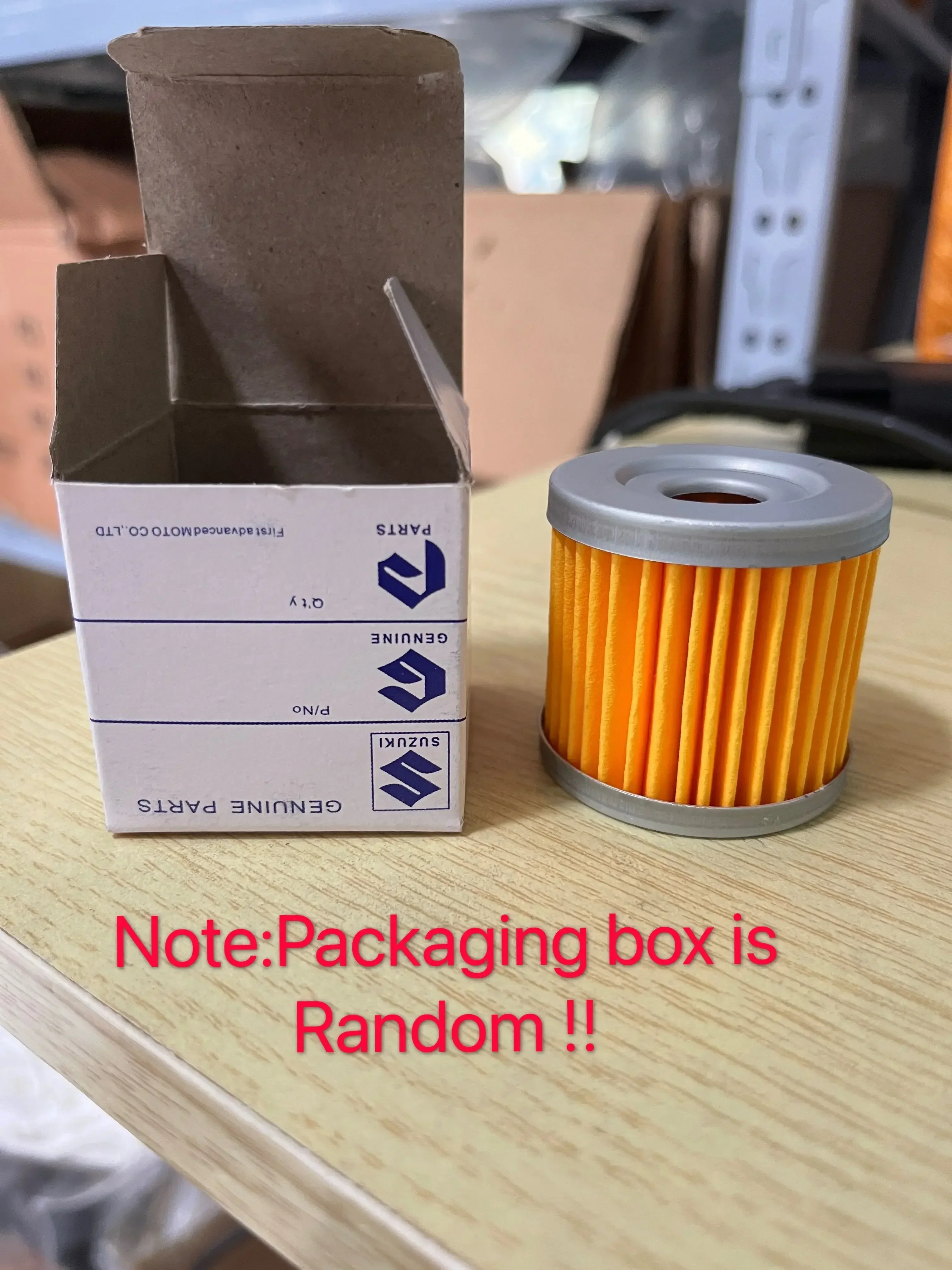 1pc Engine Oil Filter For Suzuki AN125 AN150 VECSTAR CS125 DR125 EN125 16510-05240 16510-45H10 Motorcycle Oil Filter image 4
