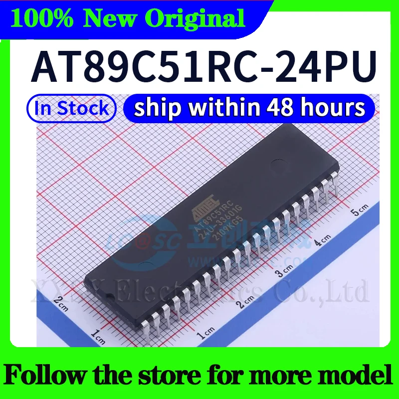 AT89C2051-24PU AT89C51RC-24PU AT89C55WD-24PU AT89C4051-24PU AT89S52-24PU AT89S51-24PU AT89C52-24PI Disponibile 48 ore di nave