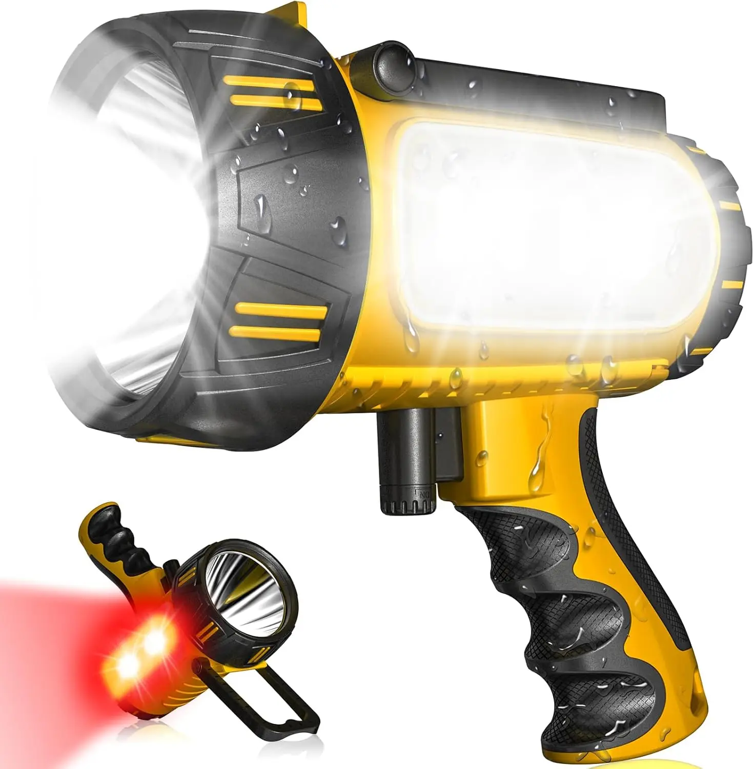 

Суперяркий перезаряжаемый прожектор на 100 000 люмен со штативом, время работы более 72 часов для использования на открытом воздухе