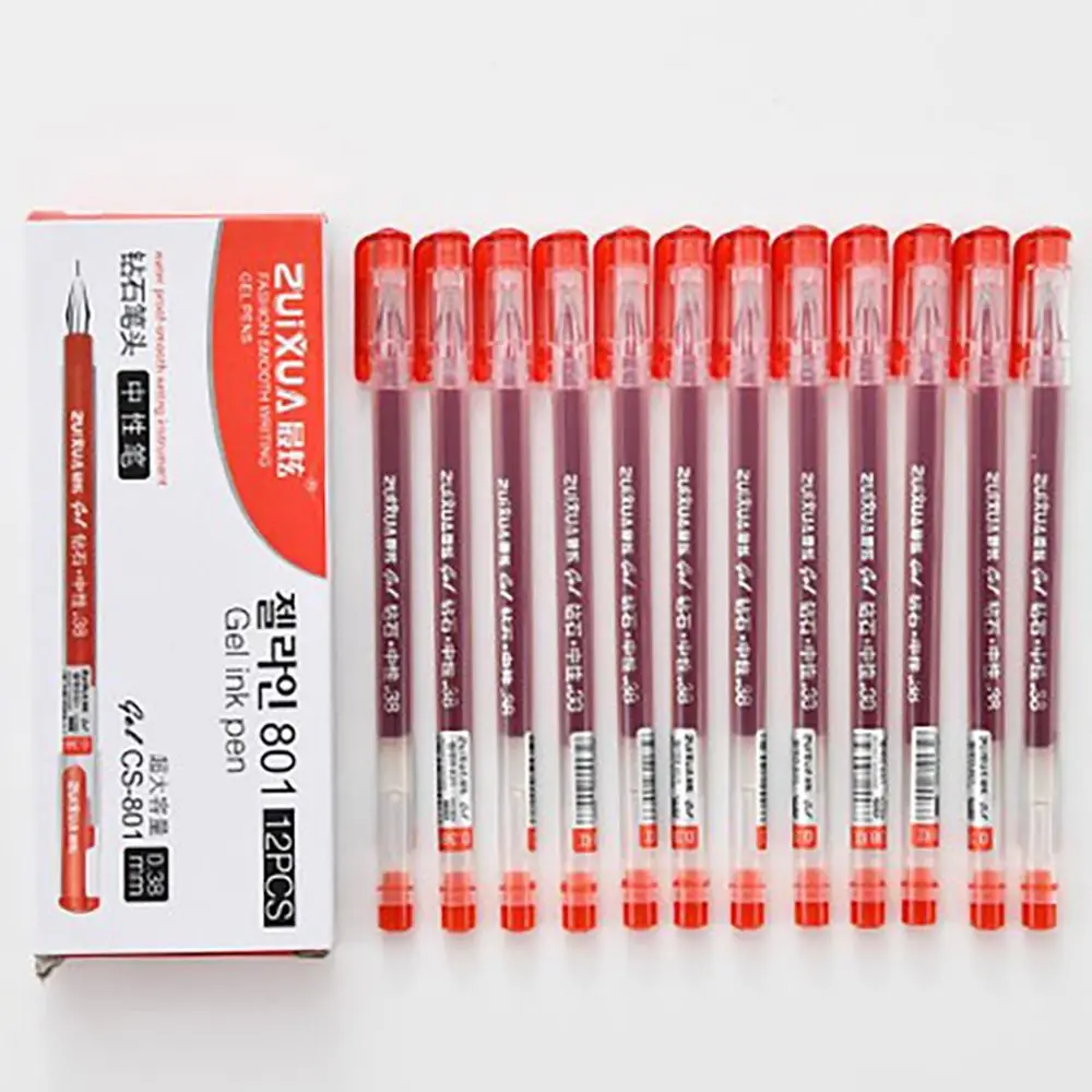 New PC+ABS+AS Gel Pen Student Supplies Diamond Tip Signature Pen Stationery Gift Neutral Pen