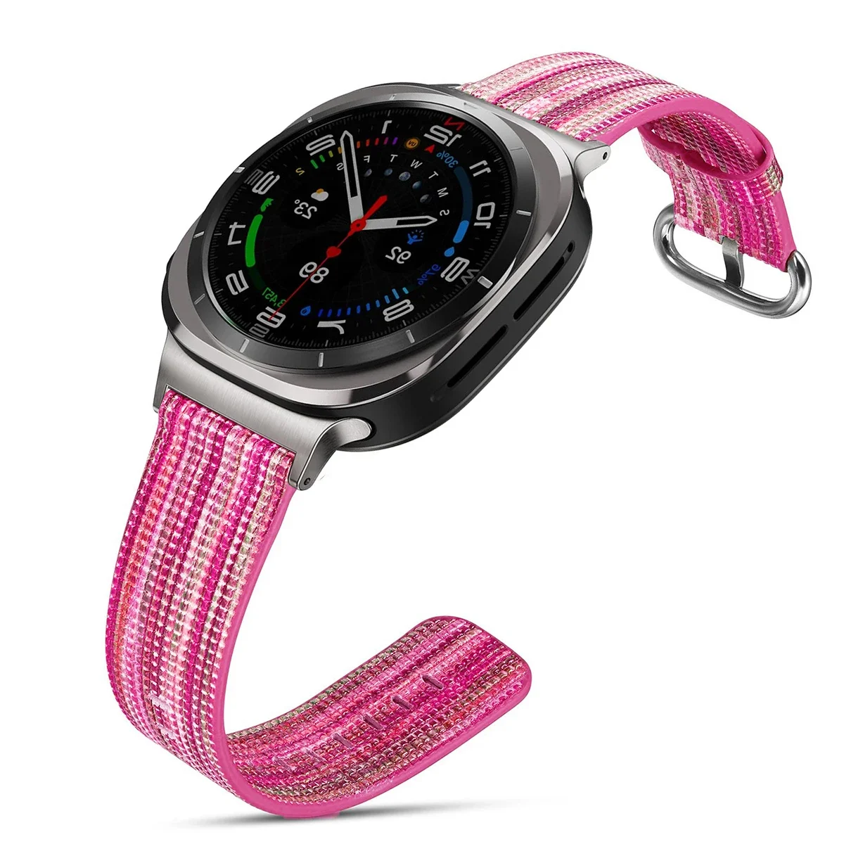 Bracelet en toile et Nylon pour Samsung Galaxy Watch 8, classique, 46mm, confortable, à la mode, 44mm, 40mm