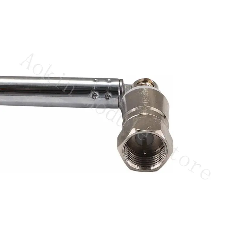 New FM Telescopic Antenna 75 Ohm FM Antenna F-Type Male Plug with Connector For Indoor TV AM FM Radio Stereo Receiver Wave - view 6