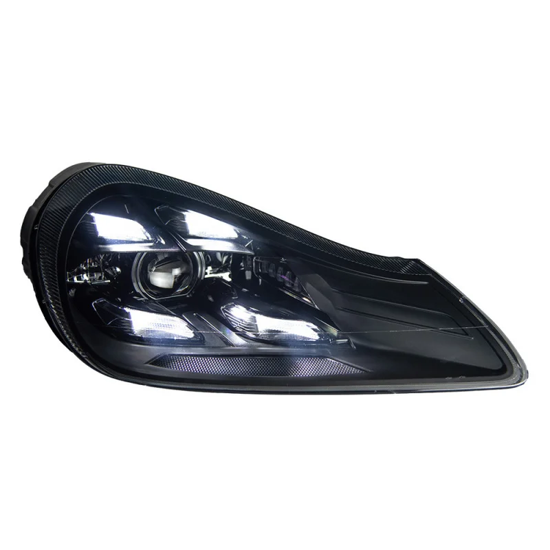 

Suitable Applicable for 07-10 Porsche Headlight Assembly Cayenne Old to New Model Matrix LED Daytime Running L
