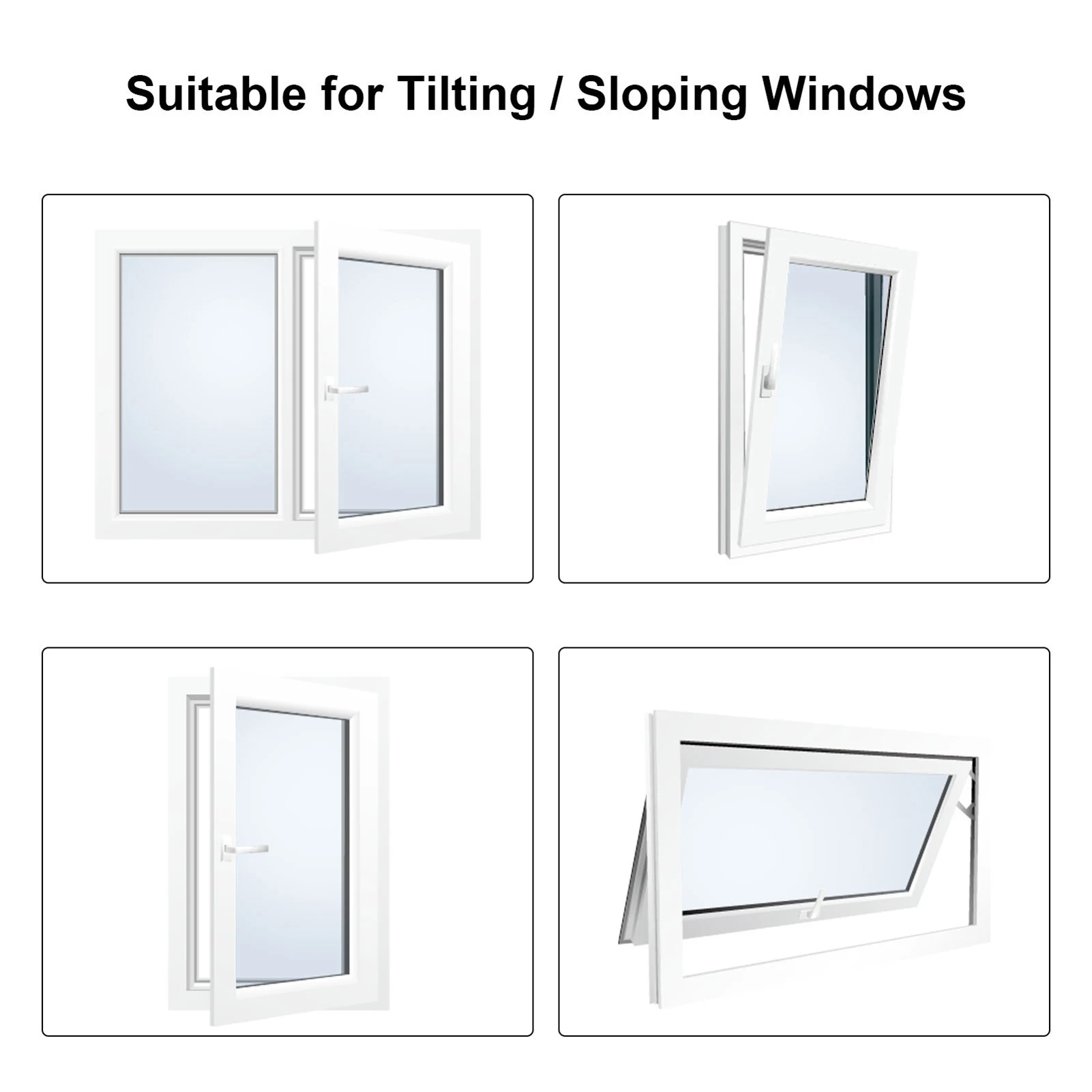 Portable AC Window Seal Universal Window Seal For Portable Air Conditioner Window Vent Kit With Shrink Rope Window Seal Cloth