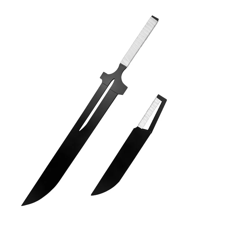 105cm BLEACH Weapon Kurosaki Ichigo Anime Peripheral 100cm Wooden Weapon Model Katana Samurai Swords Cosplay Toys Collections