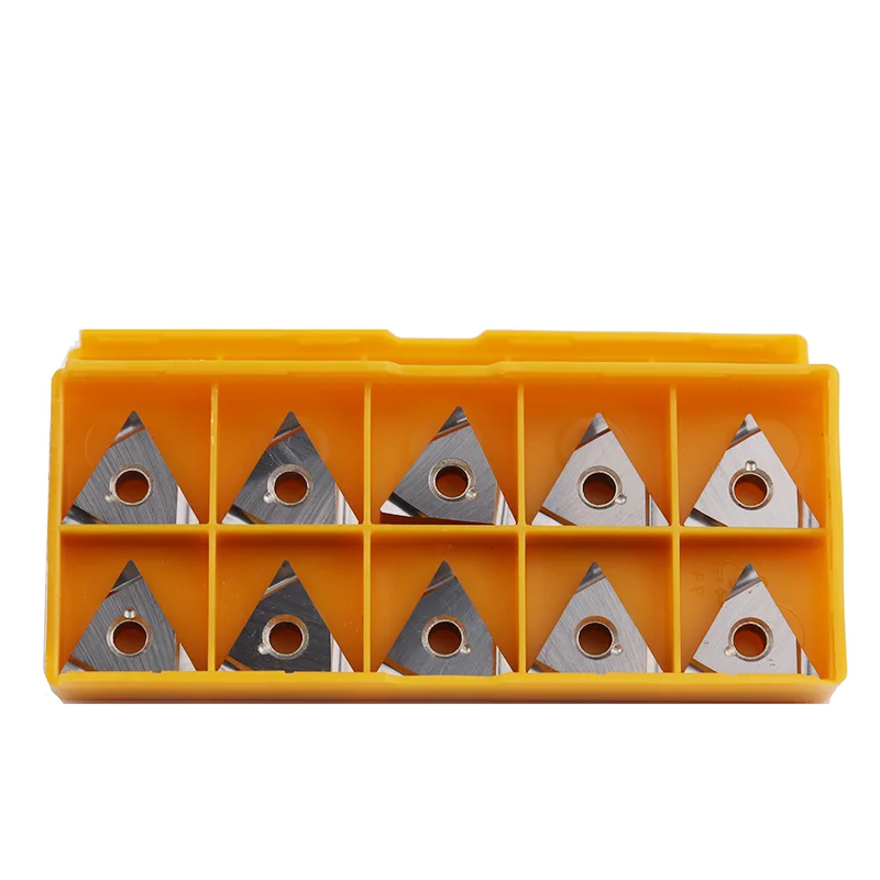 10個TNGG 160402   TNGG 160404 R-F L-F NX2525 サーメットインサート三角 CNC 旋盤機械外部旋削切削工具 TNGG ブレード