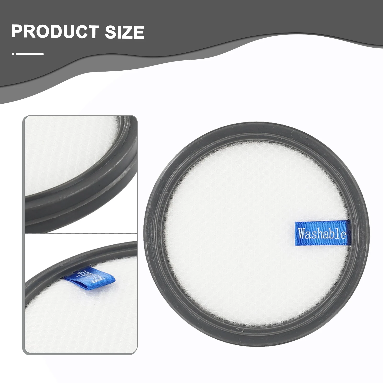 Filtro di efficienza di pulizia migliorata con filtro di ricambio premium per aspirapolvere PRETTYCARE W200 W300 P1