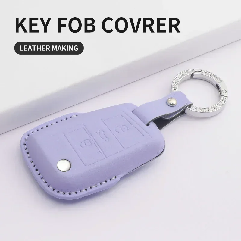 

For Car Key Case Cover Shell Key Bag Volkswagen VW Polo Golf7 MK7 Tiguan Passat B5 B6 B7 Golf 4 5 6 MK6 Jetta Lavida PU Leather