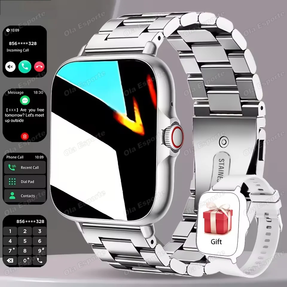Smart Watch 2027 Health Monitoring Answer Make Calling Message Preview Outdoor Sports Watches Weather Forecast Smartwatch ‎H10
