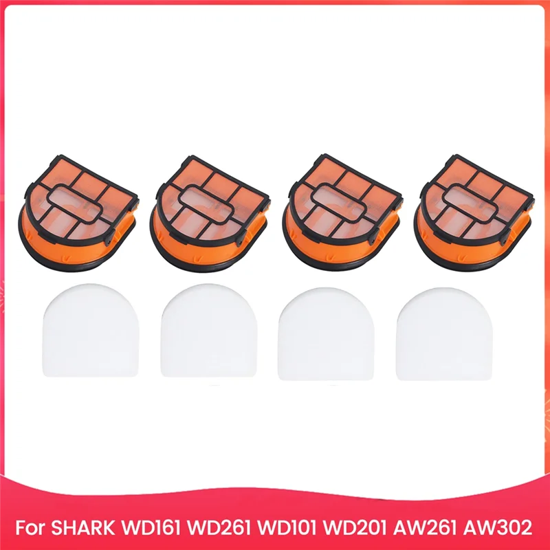 A86I-Foam تصفية استبدال عدة ل القرش WD161 WD261 WD101 WD201 AW261 AW302 Hydrovac XL 3-In-1 اللاسلكي فراغ الملحقات