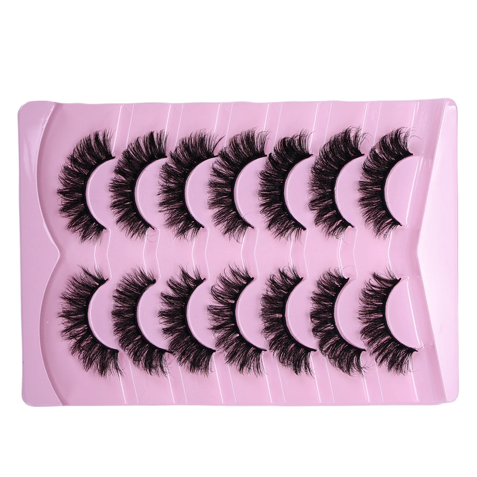 21 pares/35 pares cílios postiços aparência natural cílios postiços olho de gato cílios tira fofa cílios postiços